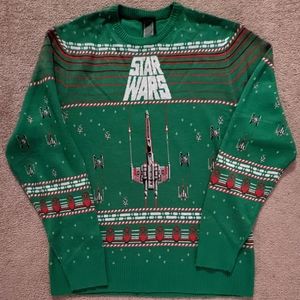 Star Wars Ugly Christmas Sweater Men's Large